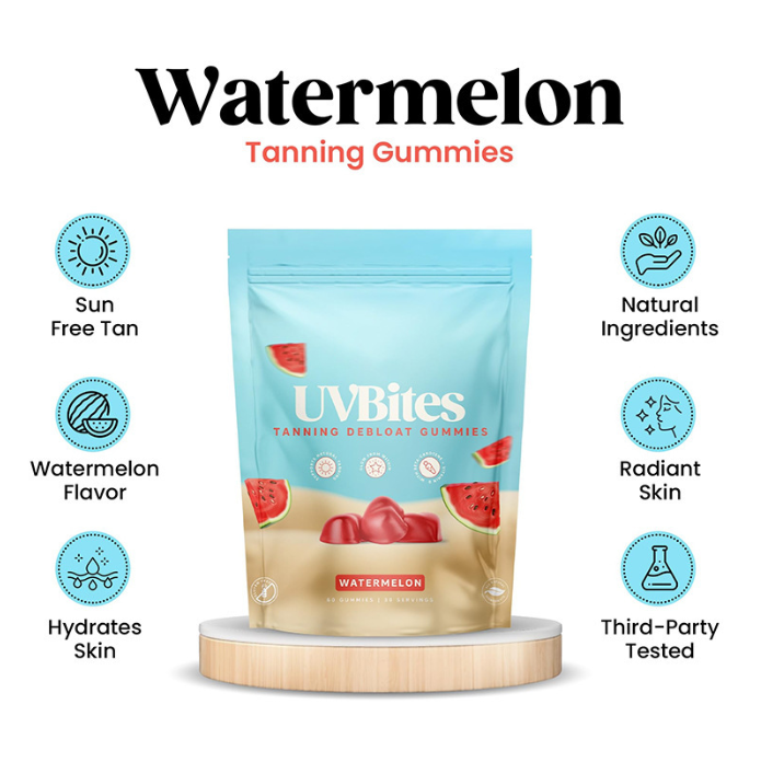 SolGlow Tanning & Debloat Gummies